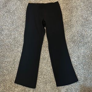 Eileen Fisher Black Elastic Waist Pants